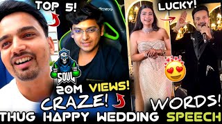 Mazy *SouL* Craze \u0026 Power🥵MortaL 20M Views🤩Thug Wedding Speech💞