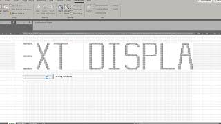VBA Excel Scrolling Text Project