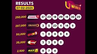 uwinn draw result of 07-02-2025