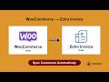 WooCommerce Order to Zoho Invoice Integration (Free Plugin) | Integrazo Automator