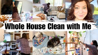 🍂Daily CLEANING MOTIVATION | WHOLE HOUSE Clean With Me | Homemaking Queen