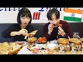 Reaction of Koreans who eat the Indian dishes for the first time!