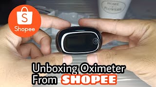 Rm40 Di Shopee | Fingertip Pulse Oximeter | Unboxing Barang Shopee