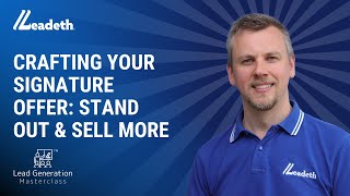 Crafting Your Signature Offer: Stand Out & Sell More