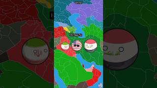 Iraq And Iran Switch Places||Countryballs Epic Reaction #epic #fypシ゚viral  #mrcountryballmapper