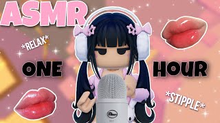 Roblox ASMR ~ ONE HOUR of trigger words + mouth sounds & tapping! 💗💤  (100% TINGLES!)