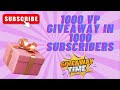 Valorant Giveaway 1000 VP Gift Card | ROAD TO 1000 #valorantgiveaway #valorantlive #giveaway #live