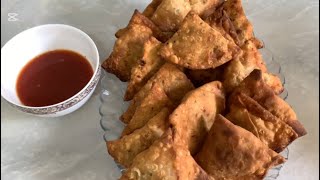 I made alu samosa for the first time || Ramadan special recipe || Very tasty and delicious 😍