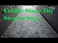 Cobble stone Driveway Screed, Lay, Grout step by step Timelapse