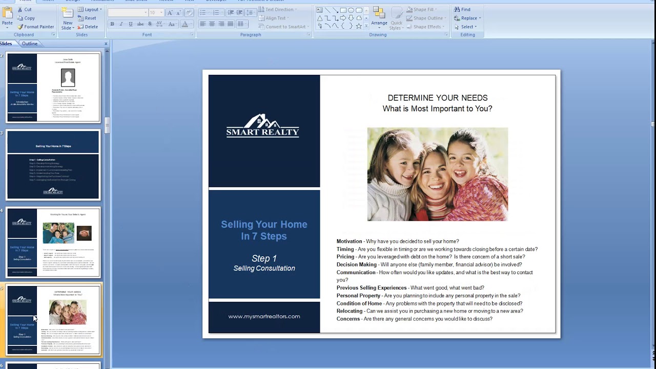 Listing Presentation Youtube