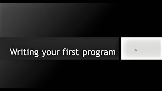 introduction to Java ♨️ Writing your first program