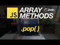 JavaScript Array Methods in Minutes: POP( ) — 3 EXAMPLES!