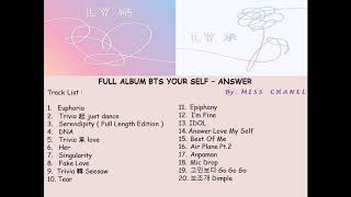 BTS Full Album Love Your Self (結) 'Answer'
