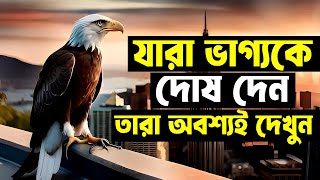 যারা ভাগ্যকে দোষ দেন তারা দেখুন ! When A Man Became Eagle ! Life Changing Motivational Story