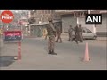 security forces conduct cordon u0026 search operations in the khanyar area of srinagar