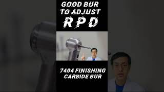 Good bur to adjust RPD #DENTISTRY #DRSUNG #RPD #REMOVABLEPARTIALDENTURE