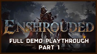 Enshrouded - Full Demo Playthrough Gameplay - Part 1