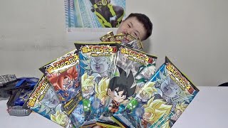 ドラゴンボール超戦士シールウエハースZ~個～心優しきサイヤ人～を10パックあけてみた！