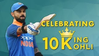 King Kohli's journey to the 10K throne