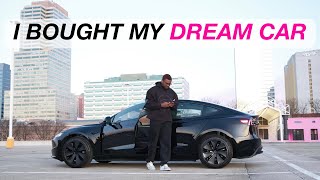 I Bought my DREAM 2025 Tesla Model 3 | Delivery Day