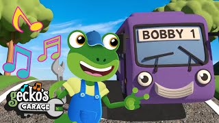 Wheels On The Bus | Gecko's Garage | Trucks For Children | Cartoons For Kids |