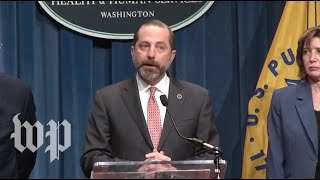 WATCH LIVE: HHS Secretary, CDC provide update on coronavirus threat in U.S.