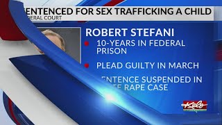 Sioux Falls man sentenced to 10 years for sex trafficking