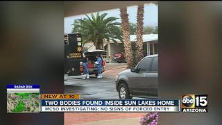 MCSO: 2 people found dead in Sun Lakes home