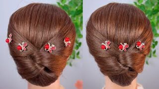 Simple and Beautiful Hairstyles for Girls | Elegant Wedding Looks | Hair Style Girl Simple And Easy