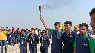 Lighting the sports flame || lighting the Torch || Mashal on sports day 2022-23 || मशाल कैसे बनाएं ?