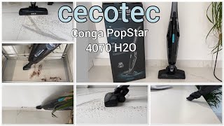 CECOTEC Conga PopStar 4070 H2O💪/ TEST \u0026 Avis👌/ #cecotec #aspirateur #crashtest #nettoyage