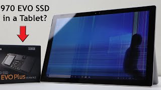 Smashed Microsoft Surface Pro 4 Restoration & SSD Upgrade