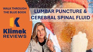 LUMBAR PUNCTURE \u0026 CSF + questions with Dr. Sharon