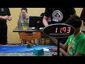 13.23 3x3 oh former north american record average 11.59 former nr single