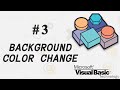 #3  VB program || Background Color Change