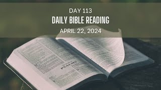 Read The Bible With Me | Day 113, Isaiah 18-22, and Psalm 113