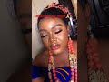 Nigerian Traditional wedding prep. #igbowedding #igboculture