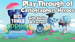 Cartographers Heroes Play Through - with Meeple University