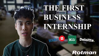 How to land your FIRST internship as a business student | Rotman Commerce