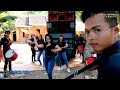 santri ikutan nyawer bareng dangdut dorong