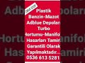 plastik benzin mazot ve adblue depoları tamiri garantili olarak yapılmaktadır saygılar 👍🏻