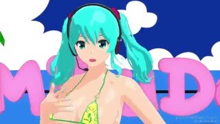 【初音ミク】MMDでアニメっぽく告白予行練習（映画公開記念かもｗ）