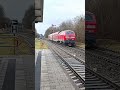 re6 mit doppelstockwagen in der pfalz