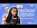 PERIWINKLE ROOTS?! 13x4 FRONTAL WIG REVIEW Feat. UPermall Hair