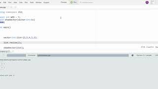 Creating, Sizing, Filling, & Iterating over a Vector in C++