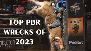 Crash and Clash:The Most Unforgettable Bull Riding Wrecks of 2023