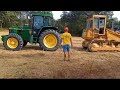 The John Deere 6610's dual performance plows and pulls buckets | John Deere tractor 6610