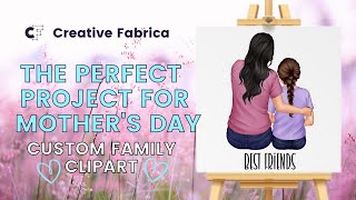 Silhouette for Beginners: Create Family Clipart in Silhouette (9)