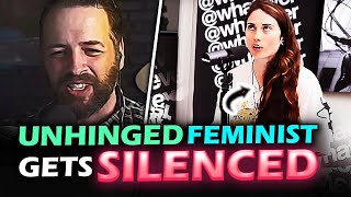 Andrew Wilson SILENCES UNHINGED feminist who tries to BLAME men for women's promiscuity