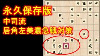 【永久保存版】中司流居角左美濃急戦対策【２４フィッシャールール】